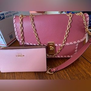 Coach purse and wallet